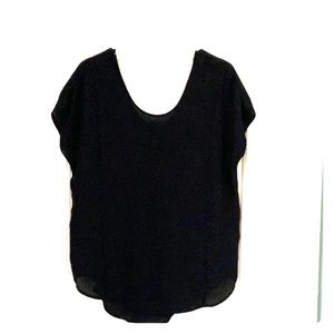 Black Polyester thin lightweight